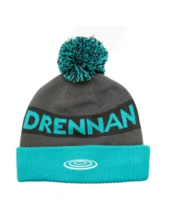 Drennan Aqua/Black Bobble Hat