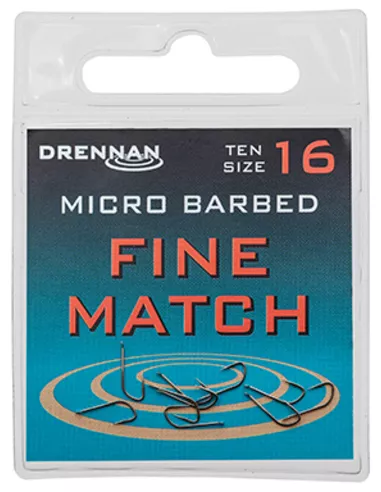 Drennan Fine Match Hooks 1 Drennan Fine Match Hooks