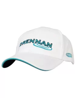 Drennan White/Aqua Cap