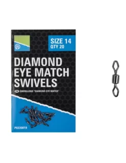 PRESTON DIAMOND EYE MATCH SWIVELS