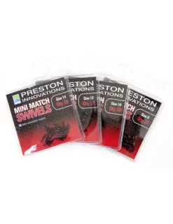 PRESTON MINI MATCH SWIVELS - SIZE 8 (10)