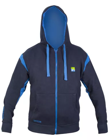 Preston Navy Zip Front Hoodie 1 Preston Navy Zip Front Hoodie