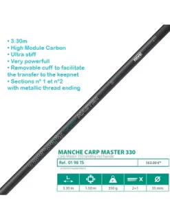 RIVE LANDING NET HANDLE - CARP MASTER 330