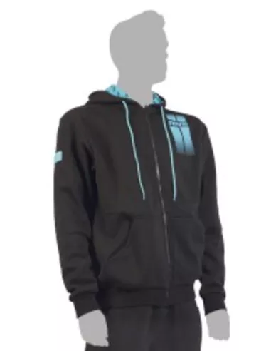 Rive Sweat Zipper Stripes Black 1 Rive Sweat Zipper Stripes Black