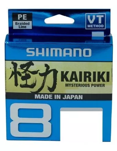 Shimano Kairiki 8 Braided Gray 1 Shimano Kairiki 8 Braided Gray