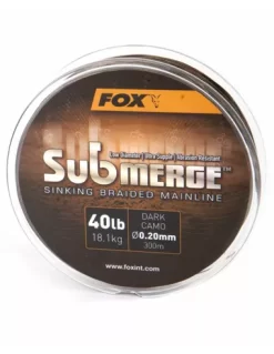 Submerge Dark Camo Sinking Braid X 300m 0.20mm 40lb/18.1kg