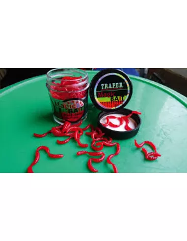 Traper Magic Bait Maden Rood 1 Traper Magic Bait Maden Rood